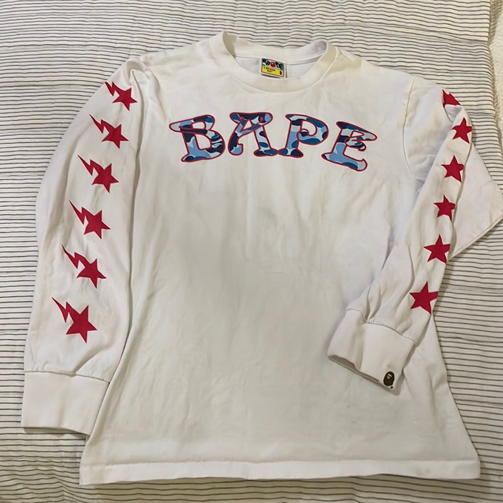 Bathing Ape ABC Camo 88 Kids long sleeve tee